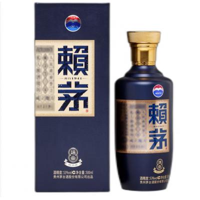 赖茅 端曲2.0 酱香型白酒 53度 500ml 单瓶装